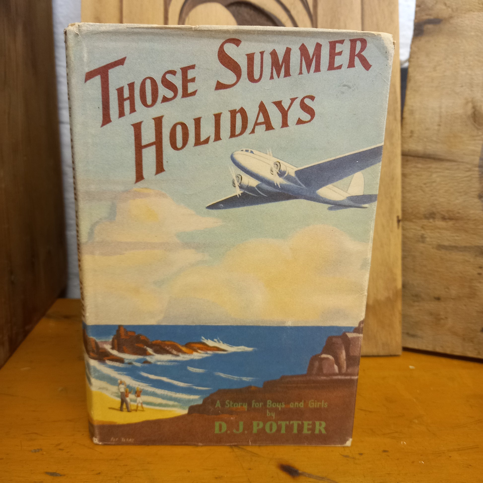 Those Summer Holidays by D.J.Potter-Book-Tilbrook and Co