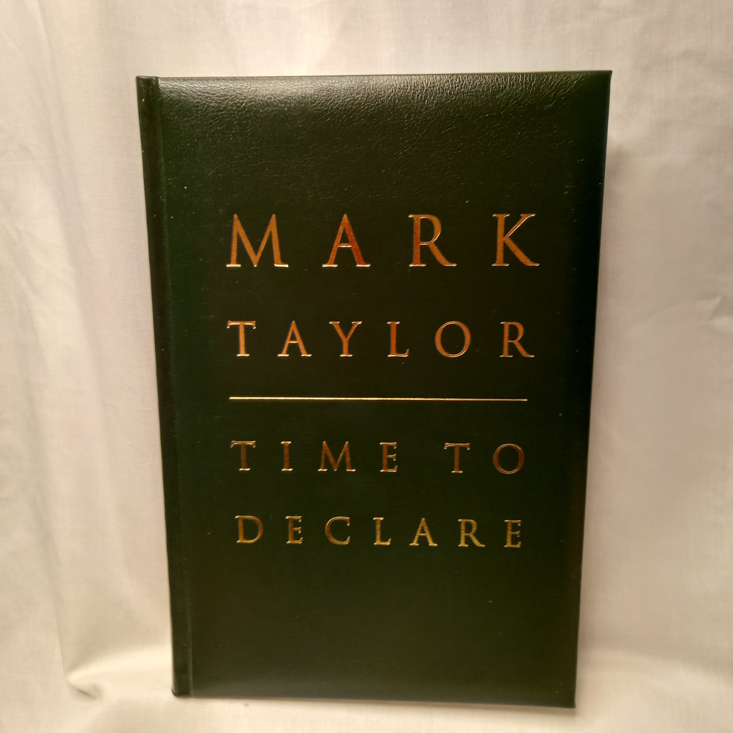 Time To Declare by Mark Taylor with Ian Heads-Book-Tilbrook and Co