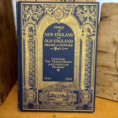 Towns of New England and Old England, Ireland and Scotland Parts 1 and 2-Book-Tilbrook and Co