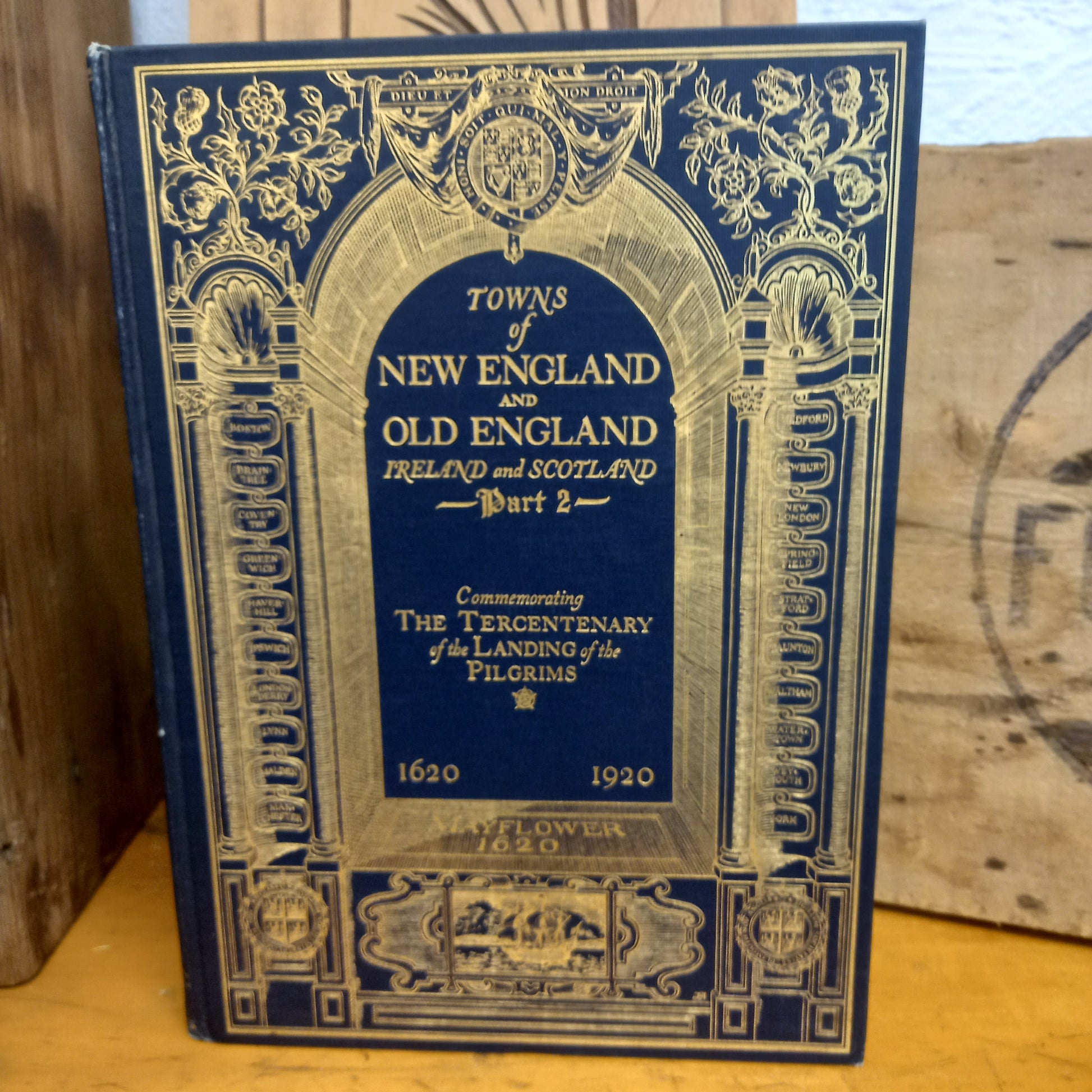 Towns of New England and Old England, Ireland and Scotland Parts 1 and 2-Book-Tilbrook and Co