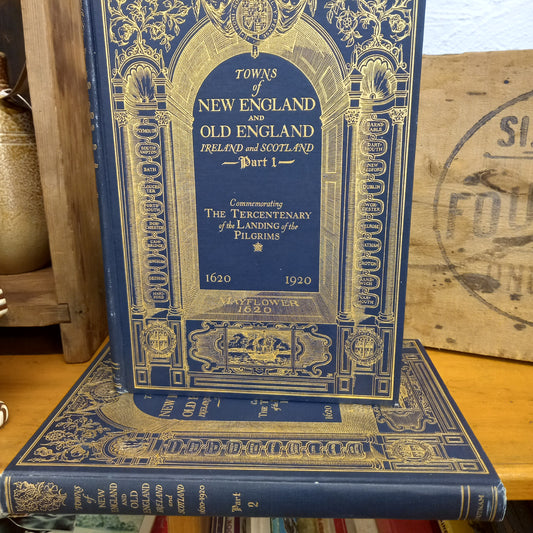 Towns of New England and Old England, Ireland and Scotland Parts 1 and 2-Book-Tilbrook and Co