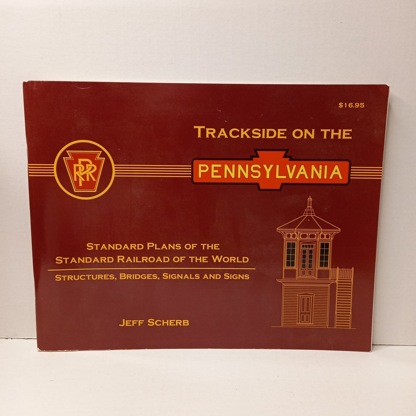 Trackside On The Pennsylvania by Jeff Scherb-Book-Tilbrook and Co