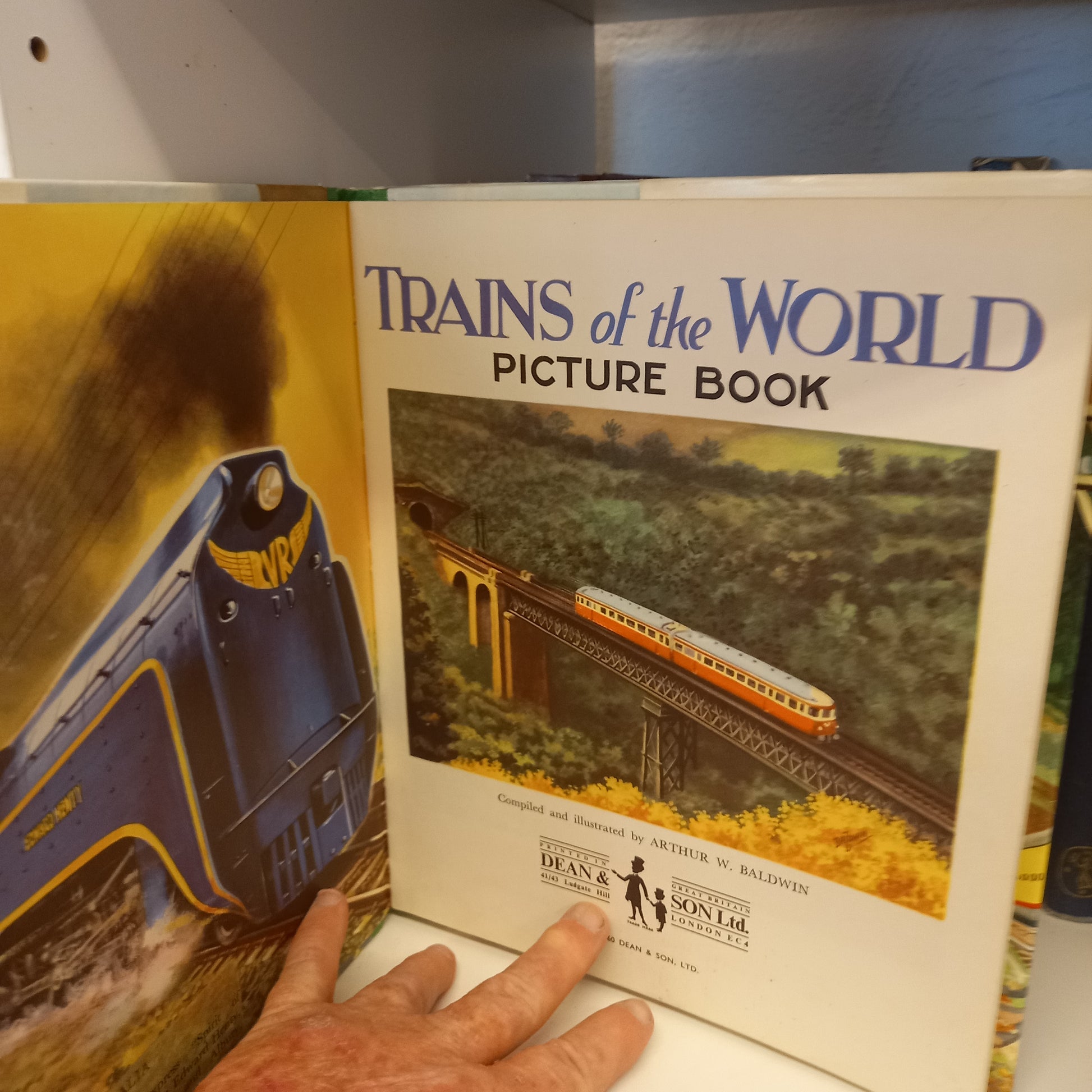 Trains of the World Picture Book-Book-Tilbrook and Co