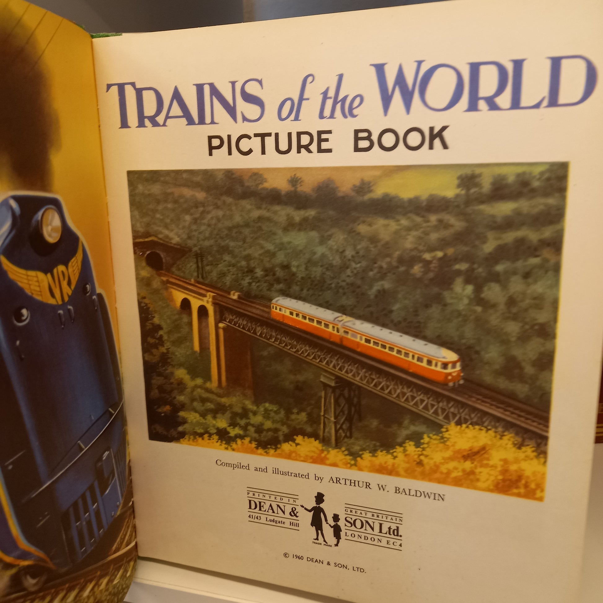 Trains of the World Picture Book-Book-Tilbrook and Co