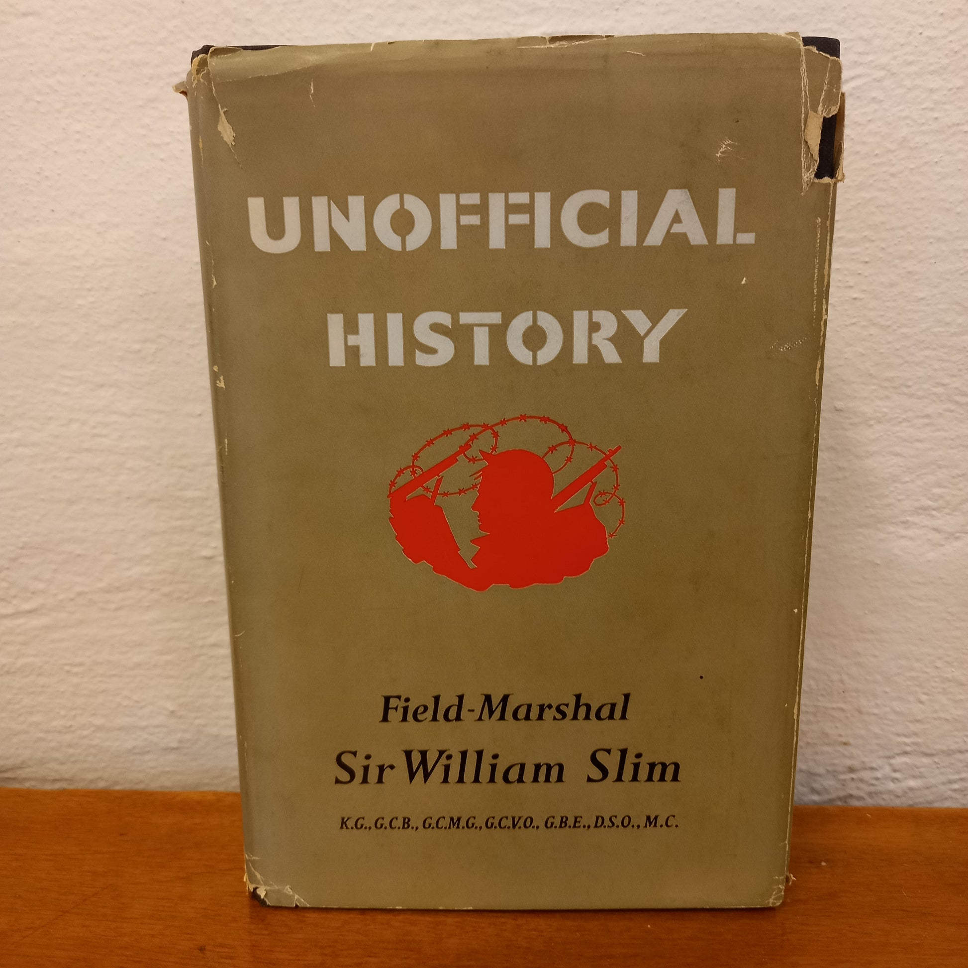 Unofficial History by Sir William Slim-Book-Tilbrook and Co