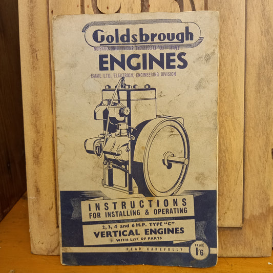 Vertical engines-Manual-Tilbrook and Co