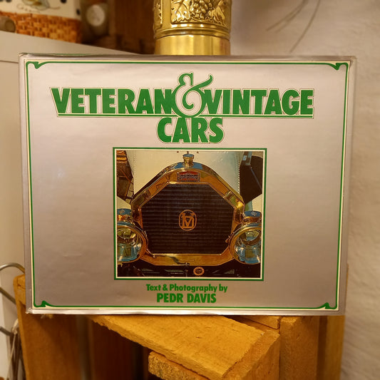 Veteran & Vintage Cars by Pedr Davis (1981)-Automotive History Book-Tilbrook and Co