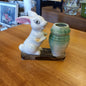 Vintage Bunny Rabbit with Vase-Decor-Tilbrook and Co