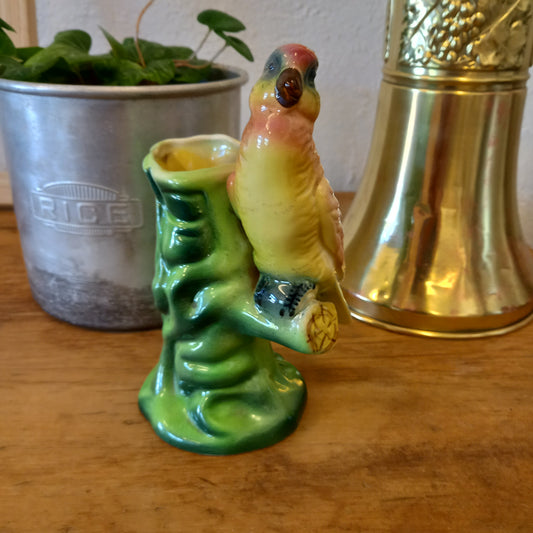 Vintage Kalmar Bird on trunk vase-Decor-Tilbrook and Co