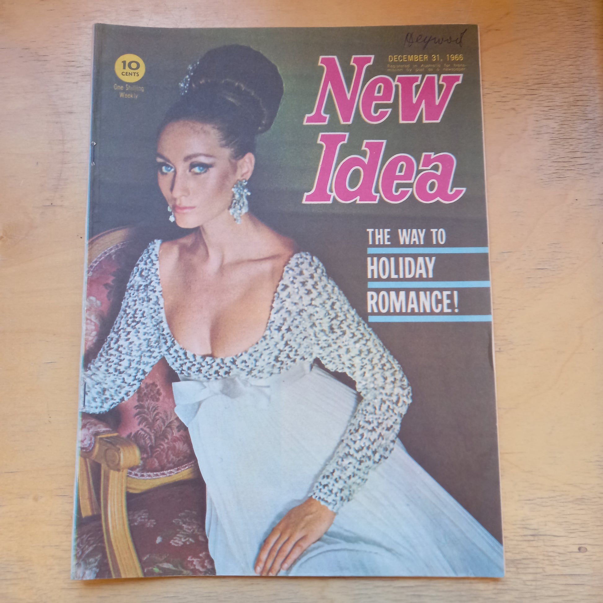 Vintage New Idea Magazine – December 31, 1966-Vintage Magazines > Women’s Magazines > 1960s Ephemera-Tilbrook and Co