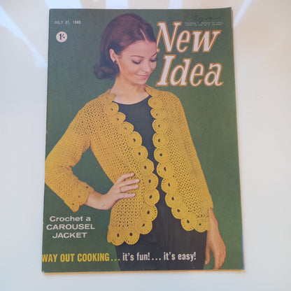 Vintage Magazine New Idea July 21 1965-Ephmera-Tilbrook and Co