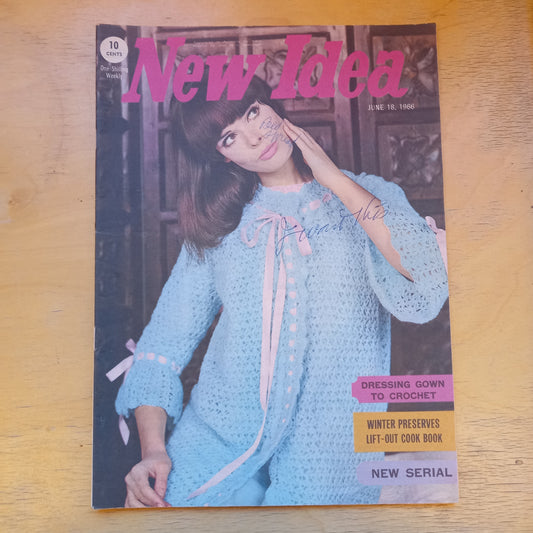 Vintage Magazine New Idea June 18 1966-Vintage Magazines > Women’s Magazines > 1960s Ephemera-Tilbrook and Co