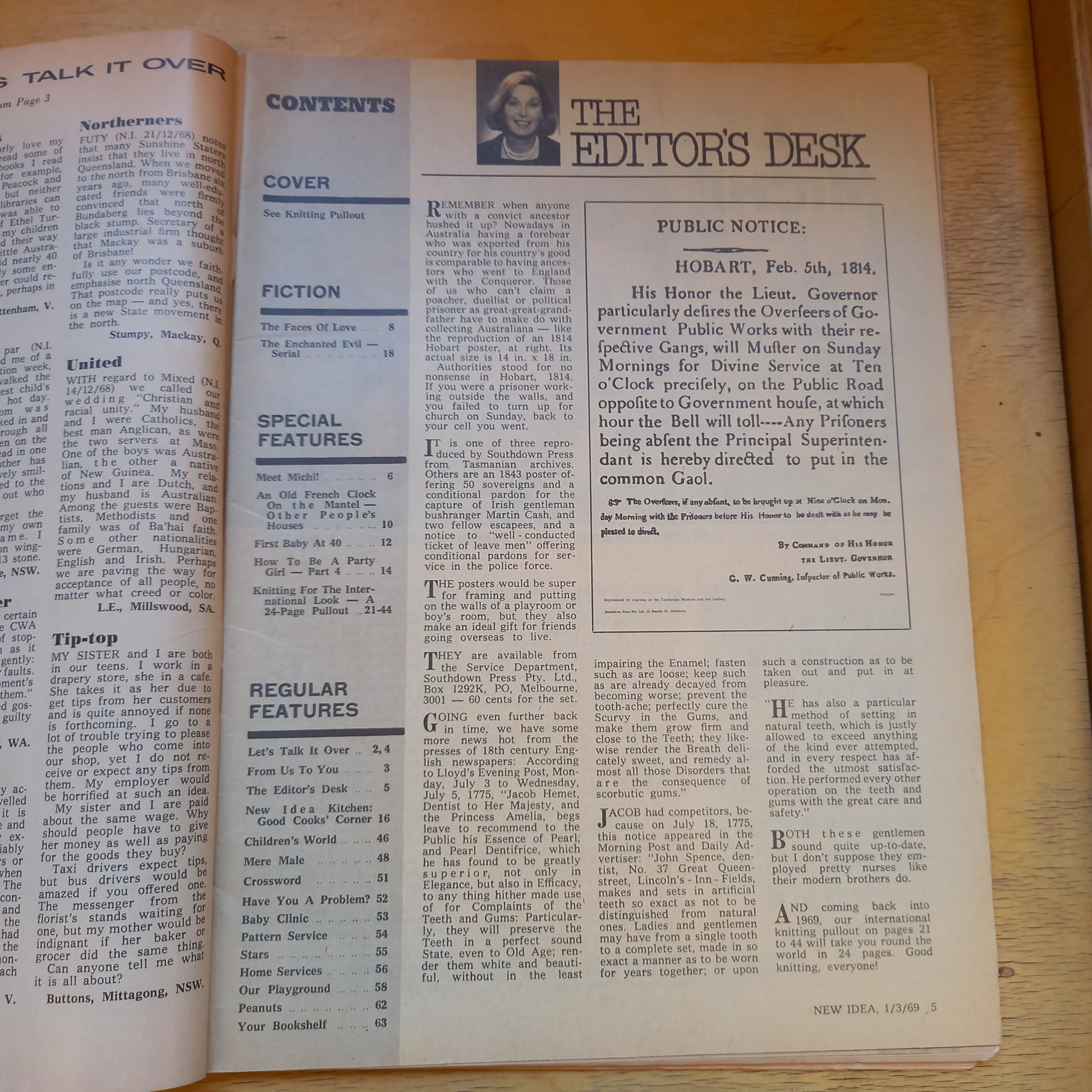 Vintage Magazine New Idea March 1 1969-Ephemera-Tilbrook and Co