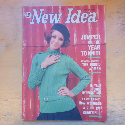 Vintage Magazine New Idea May 25 1968-Vintage Magazines > Women’s Magazines > 1960s Ephemera-Tilbrook and Co