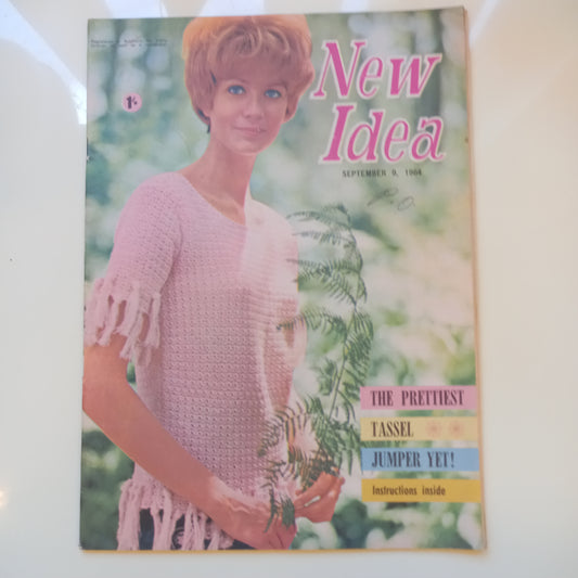 Vintage New Idea Magazine – September 9, 1964-Vintage Magazines > Women’s Magazines > 1960s Ephemera-Tilbrook and Co