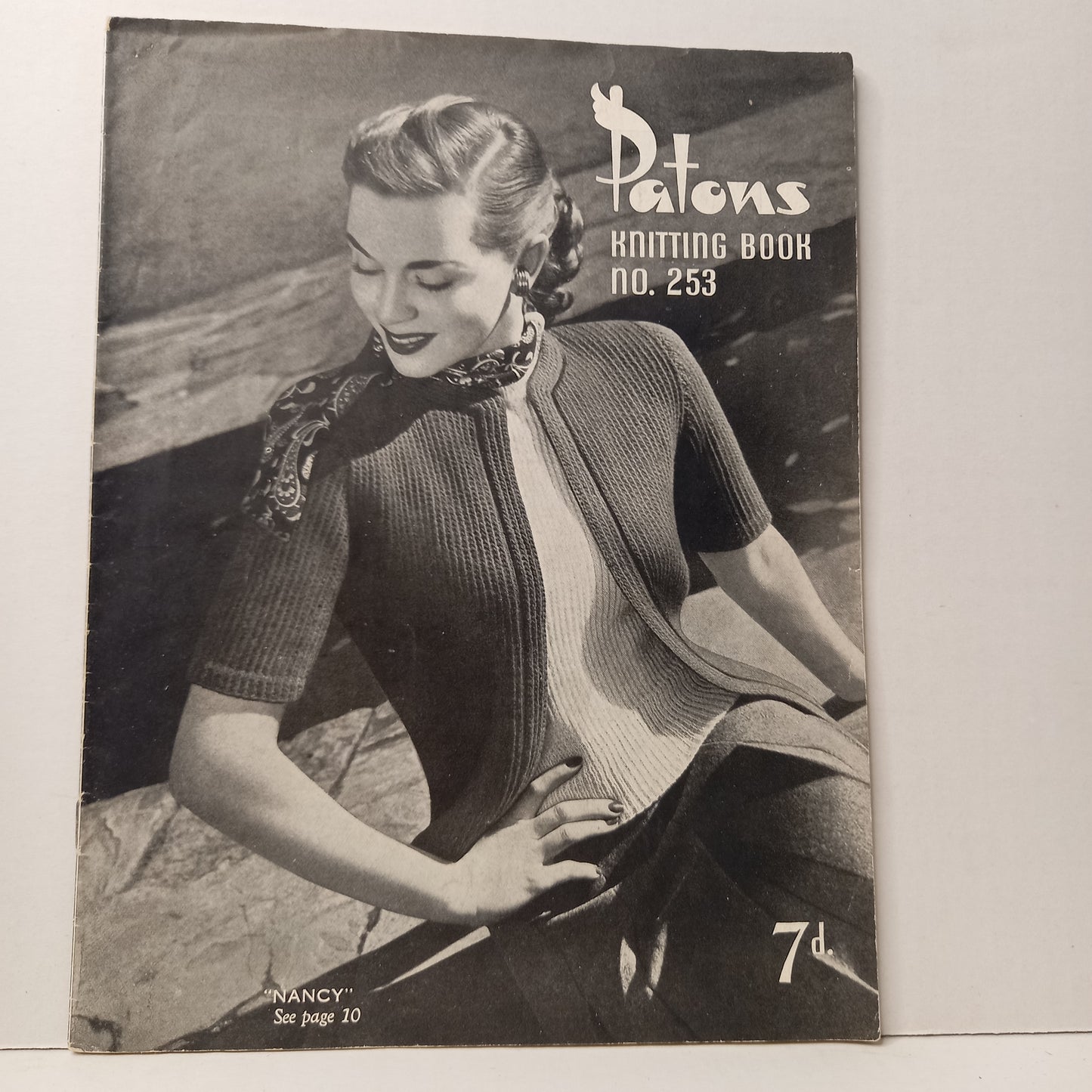 Vintage Patons Knitting Book No. 253-Ephemera-Tilbrook and Co