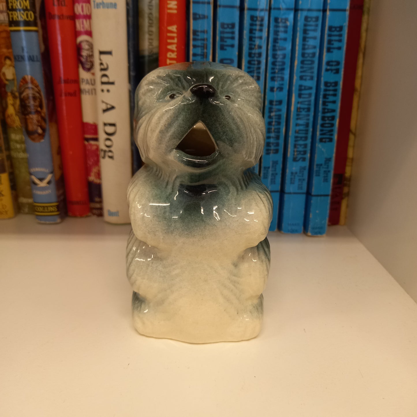 Vintage Scottie Dog Jug – Glazed Ceramic (13 cm)-Vintage Ceramics-Tilbrook and Co