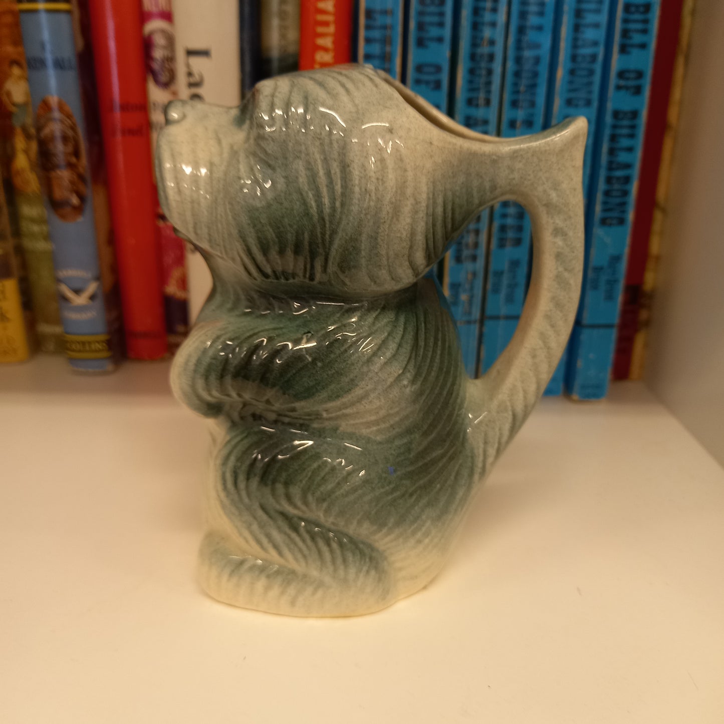 Vintage Scottie Dog Jug – Glazed Ceramic (13 cm)-Vintage Ceramics-Tilbrook and Co