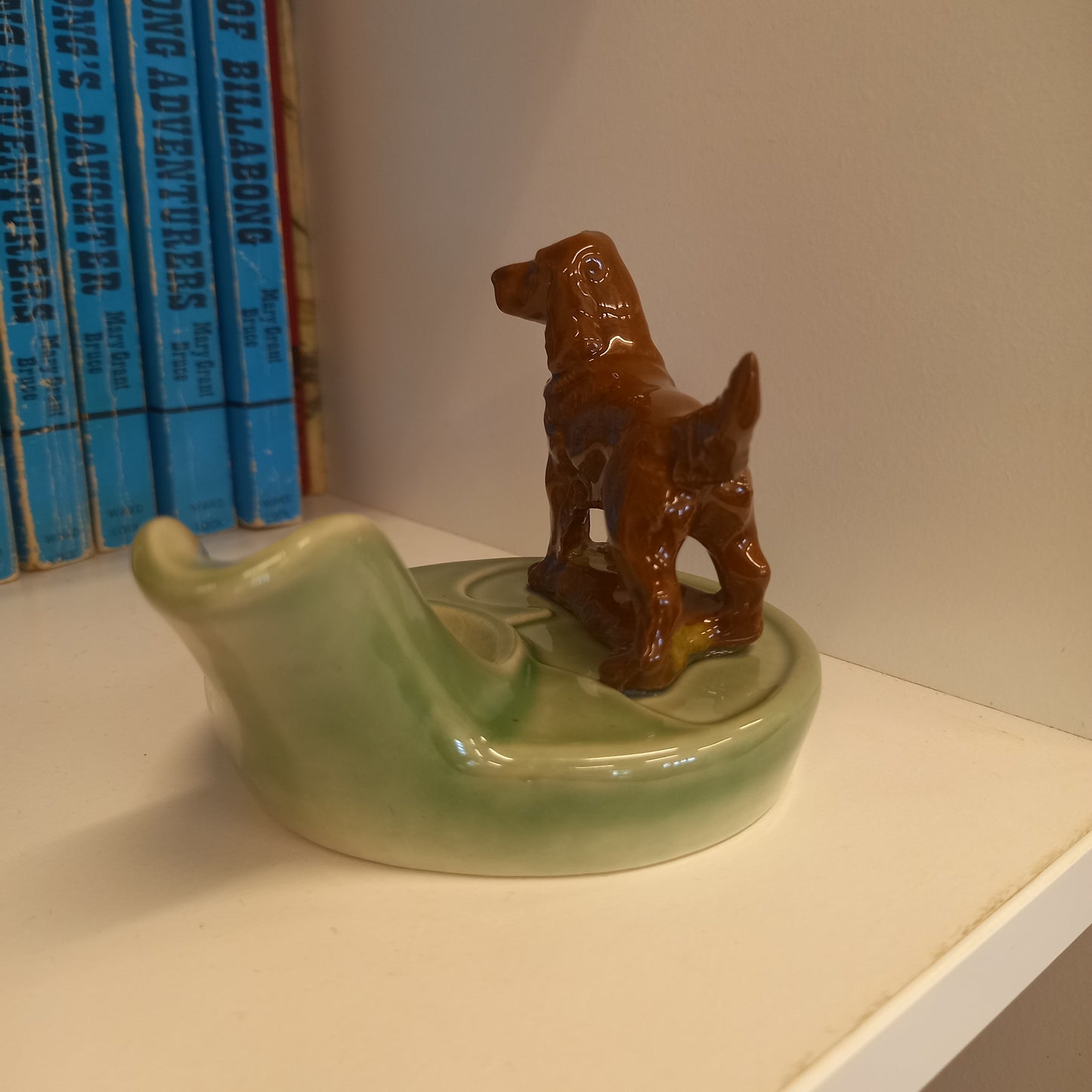 Vintage Wade Dog Pipe Holder -Spaniel