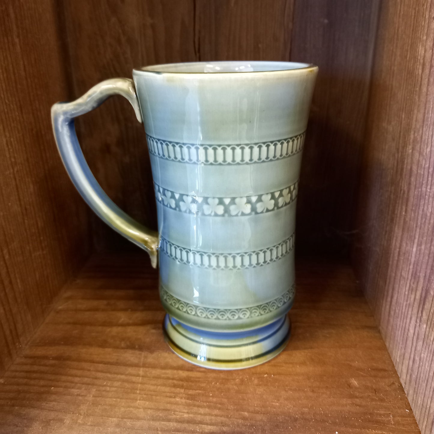 Wade Irish Porcelain Shamrock Pattern Tall Mug-Decor-Tilbrook and Co