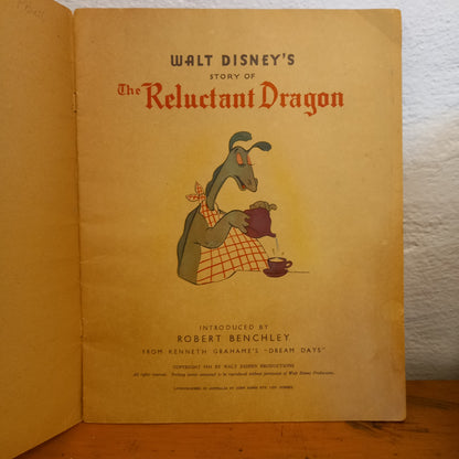 Walt Disney's Story of The Reluctant Dragon: From Kenneth Grahame's Dream Days-book-Tilbrook and Co