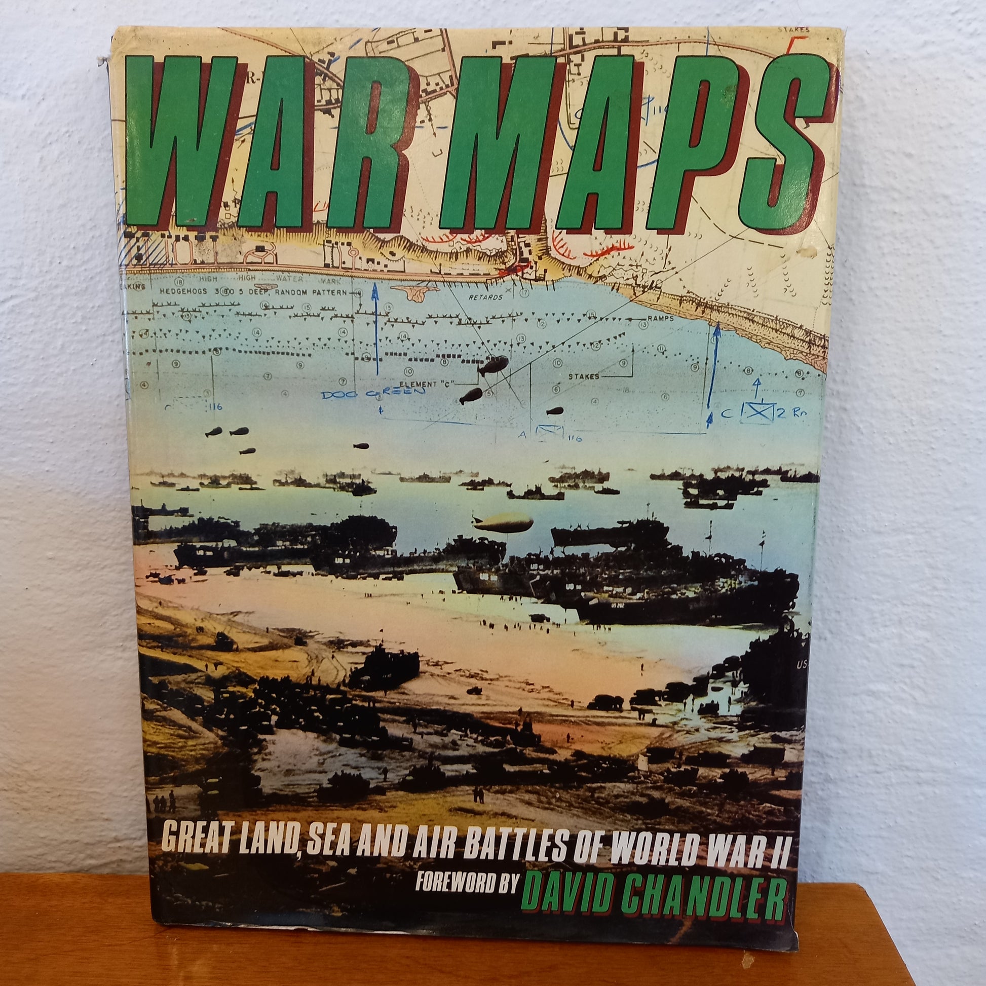 War Maps: Great Land, Sea and Air Battles of World War II by Simon Goodenough-Book-Tilbrook and Co
