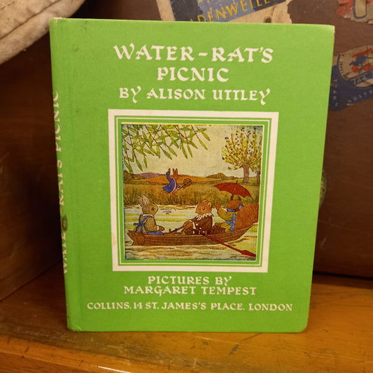 Water Rat's Picnic by Alison Uttley-Book-Tilbrook and Co