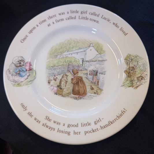 Wedgewood Mrs Tiggy Winkle Plate-Plate-Tilbrook and Co