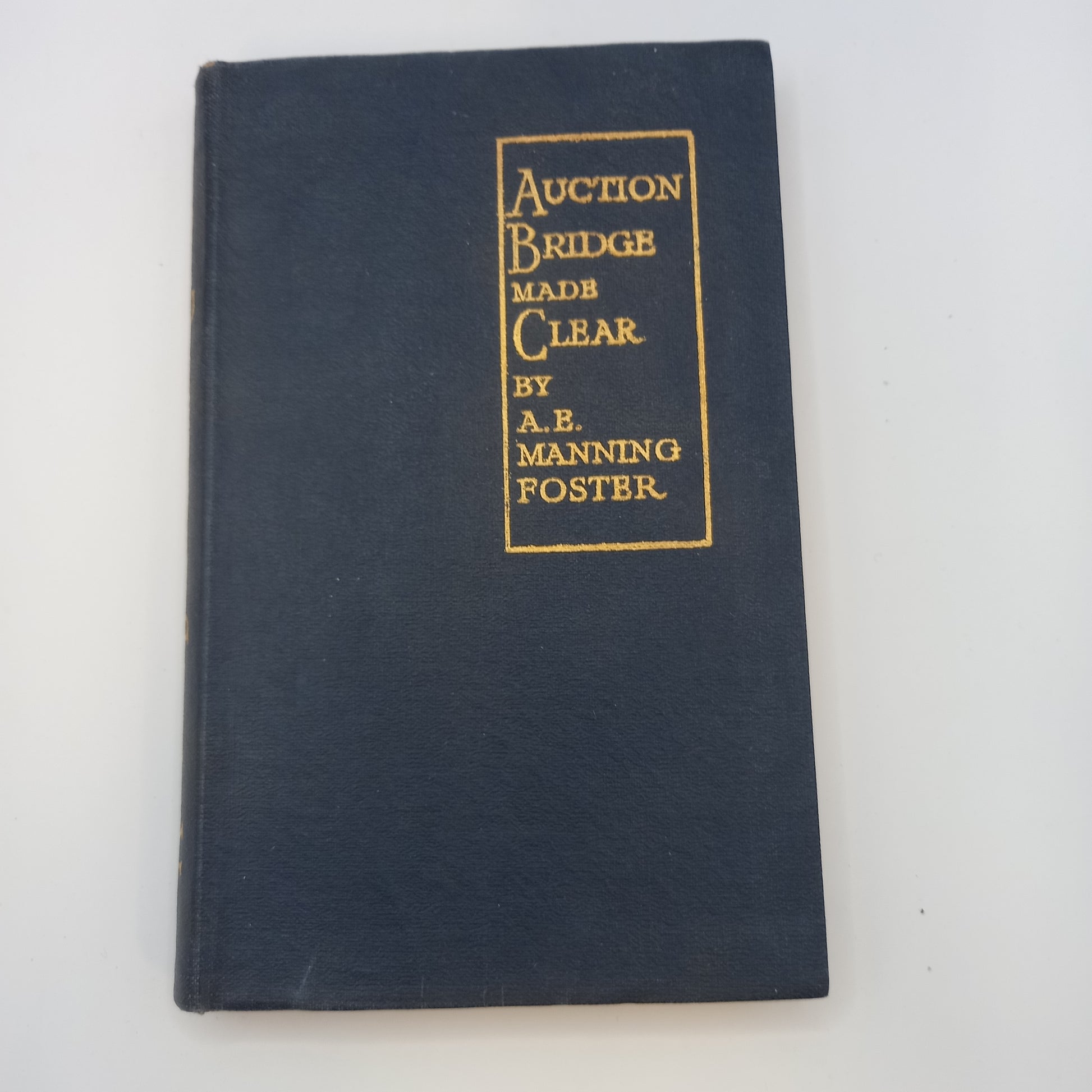 Auction Bridge Mad Clear by A E Manning Foster-Books-Tilbrook and Co