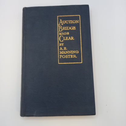 Auction Bridge Mad Clear by A E Manning Foster-Books-Tilbrook and Co