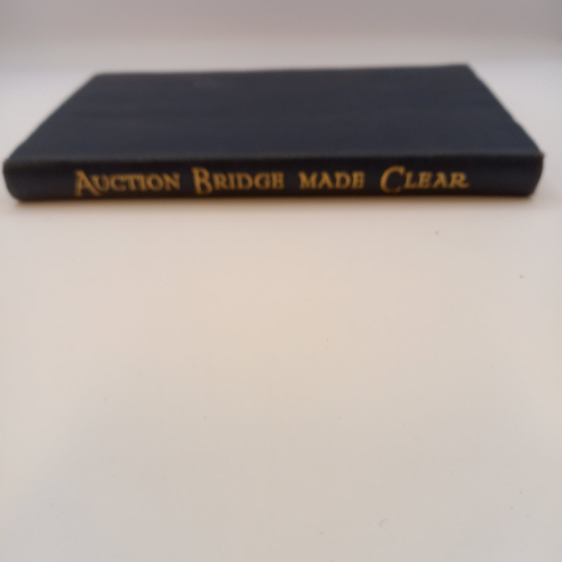 Auction Bridge Mad Clear by A E Manning Foster-Books-Tilbrook and Co