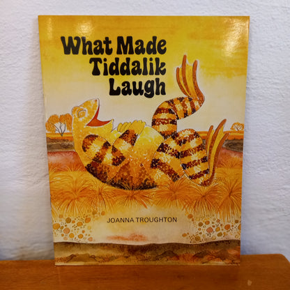 What Made Tiddalik Laugh by Joanna Troughton-Book-Tilbrook and Co