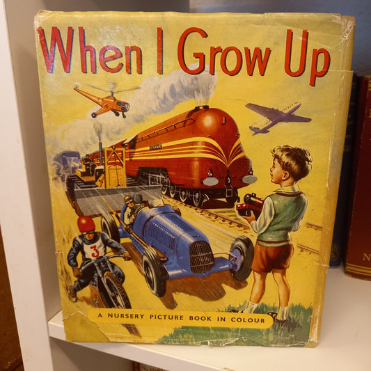 When I Grow Up: A Picture Book of Railways, Aeroplanes, Ships and Motors-Book-Tilbrook and Co