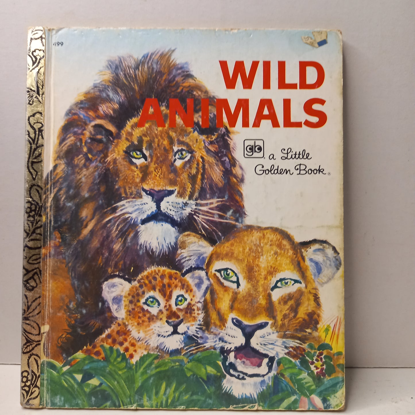 Wild Animals picutres by Fedor Rojankovsky - A Little Golden Book #499-Book-Tilbrook and Co