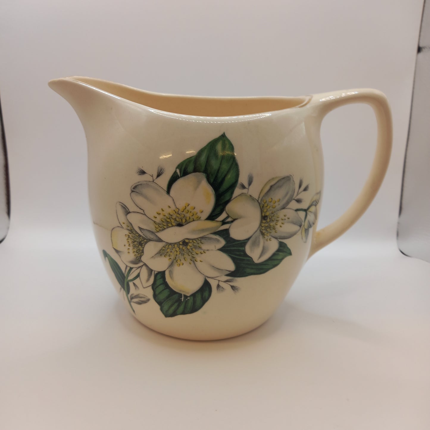 Woods and Sons Alpine Jug Alpine Flower Pattern-Decor-Tilbrook and Co