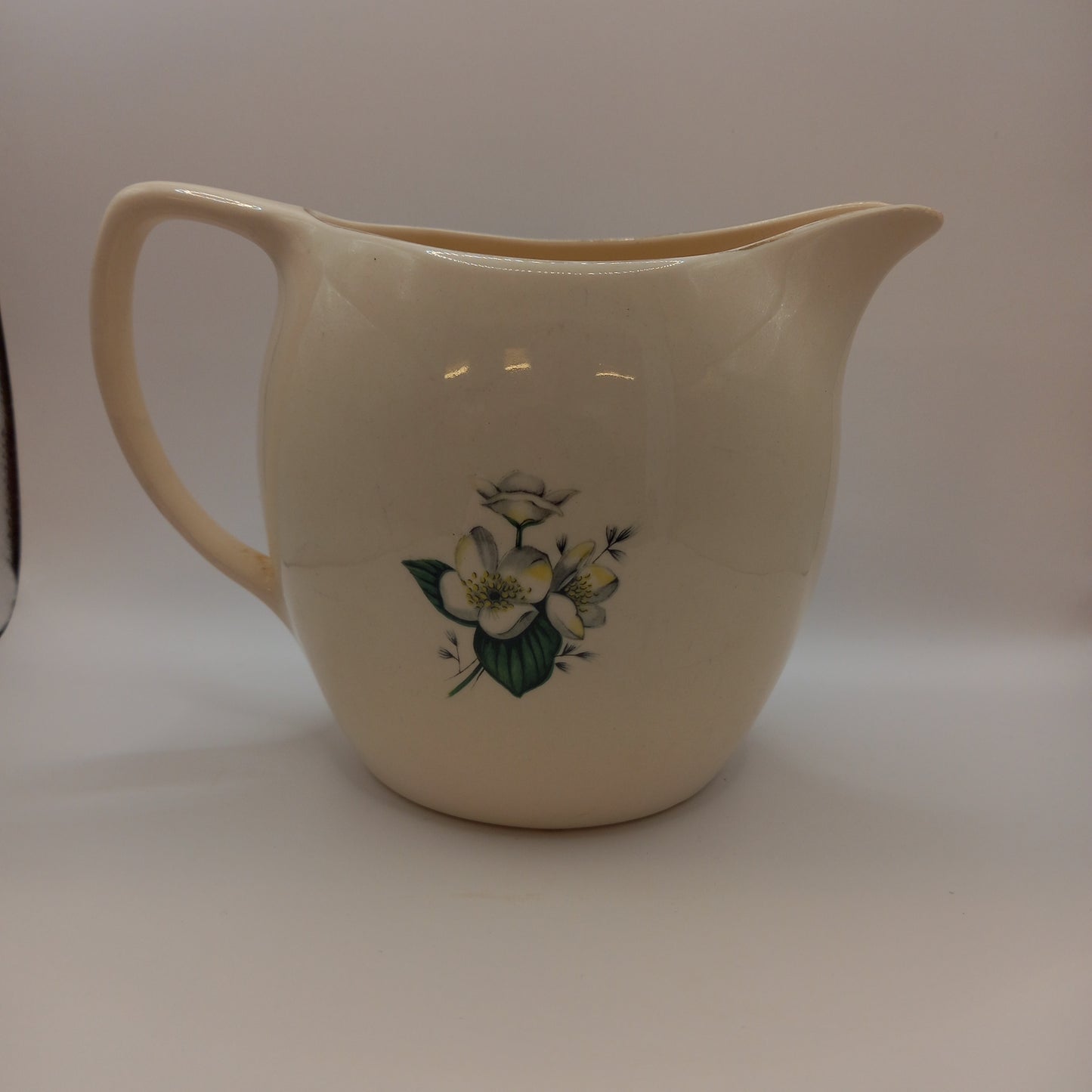 Woods and Sons Alpine Jug Alpine Flower Pattern-Decor-Tilbrook and Co