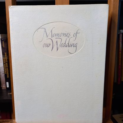 Vintage Memories of our Wedding 1950s Book-Ephemera-Tilbrook and Co