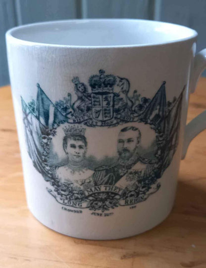 Vintage King George V and Queen Mary Mug-Collectables-Tilbrook and Co