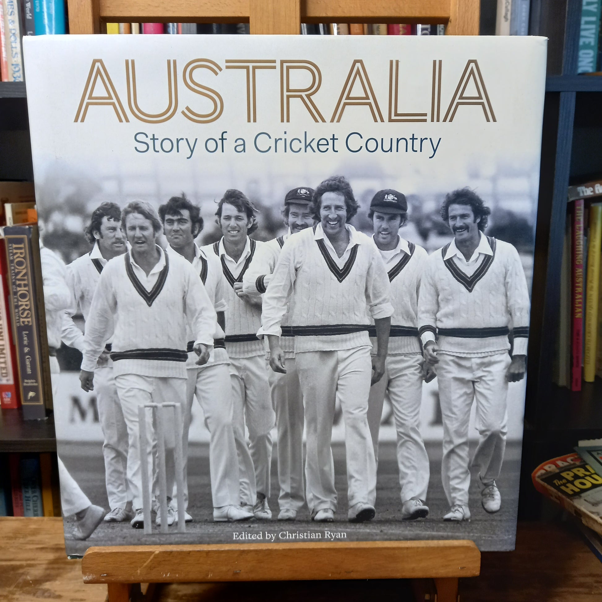 Australia: Story Of A Cricket Country by Chris Ryan-Book-Tilbrook and Co