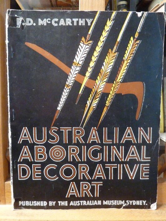 Australian Aboriginal Decorative Art by Frederick D. McCarthy (1958, 5th Edition)-Aboriginal Art / Ethnographic Study-Tilbrook and Co