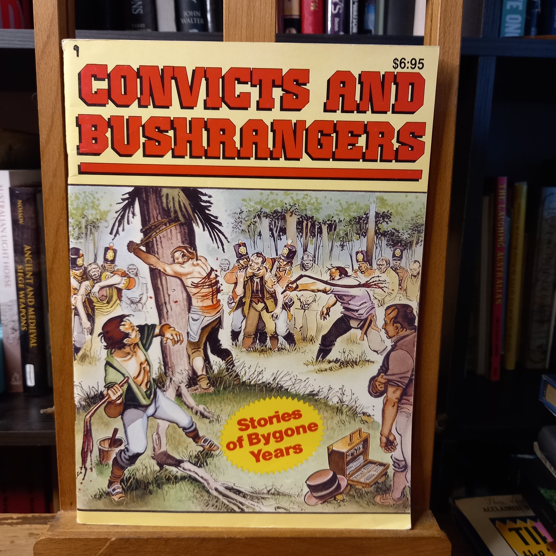 Convicts and Bushrangers by R. Barrington.Vintage Graphic Magazine-Ephemera-Tilbrook and Co