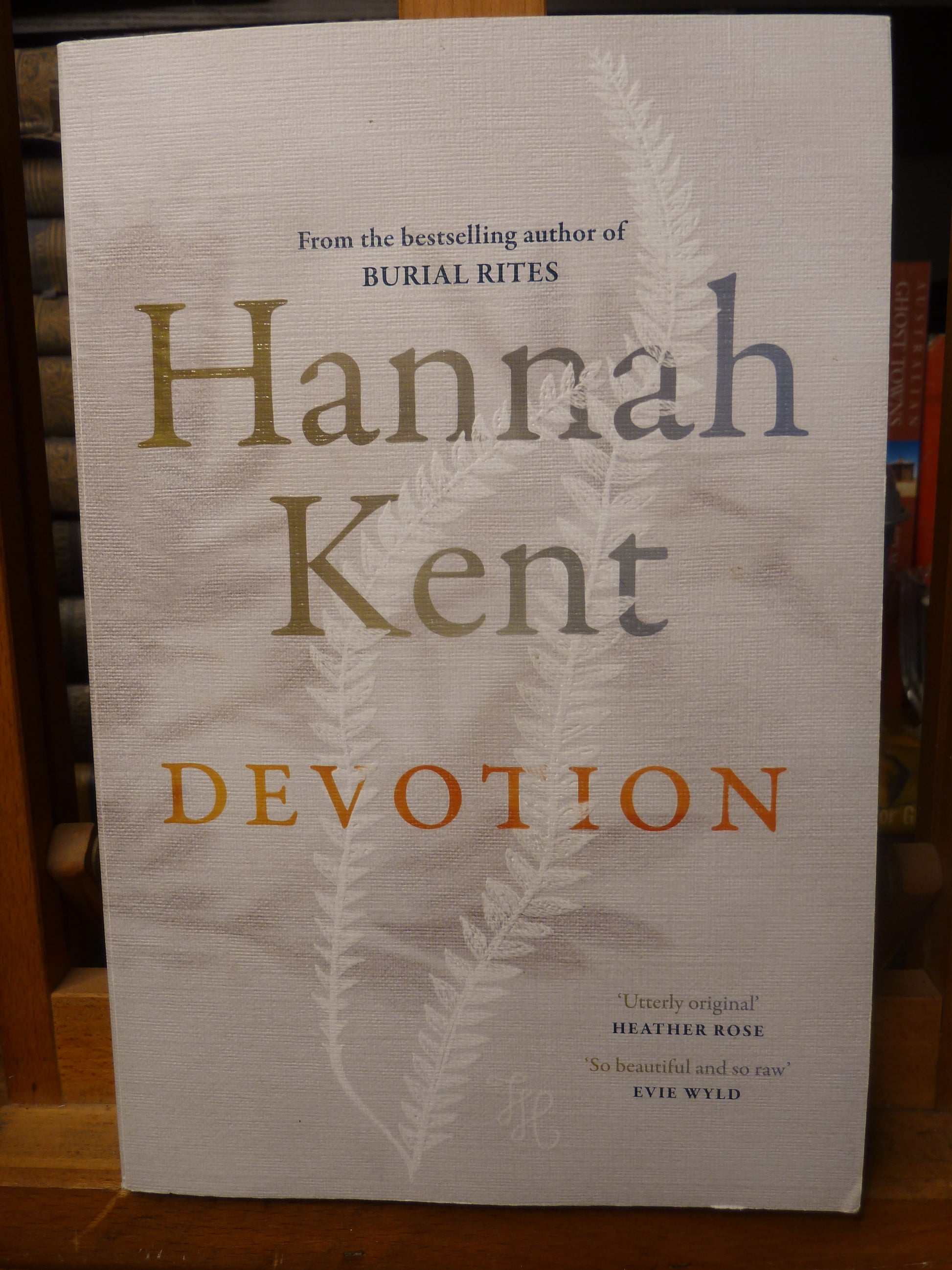 Devotion by Hanna Kent Published by Picador Australian 2021. Softcover-Books-Tilbrook and Co