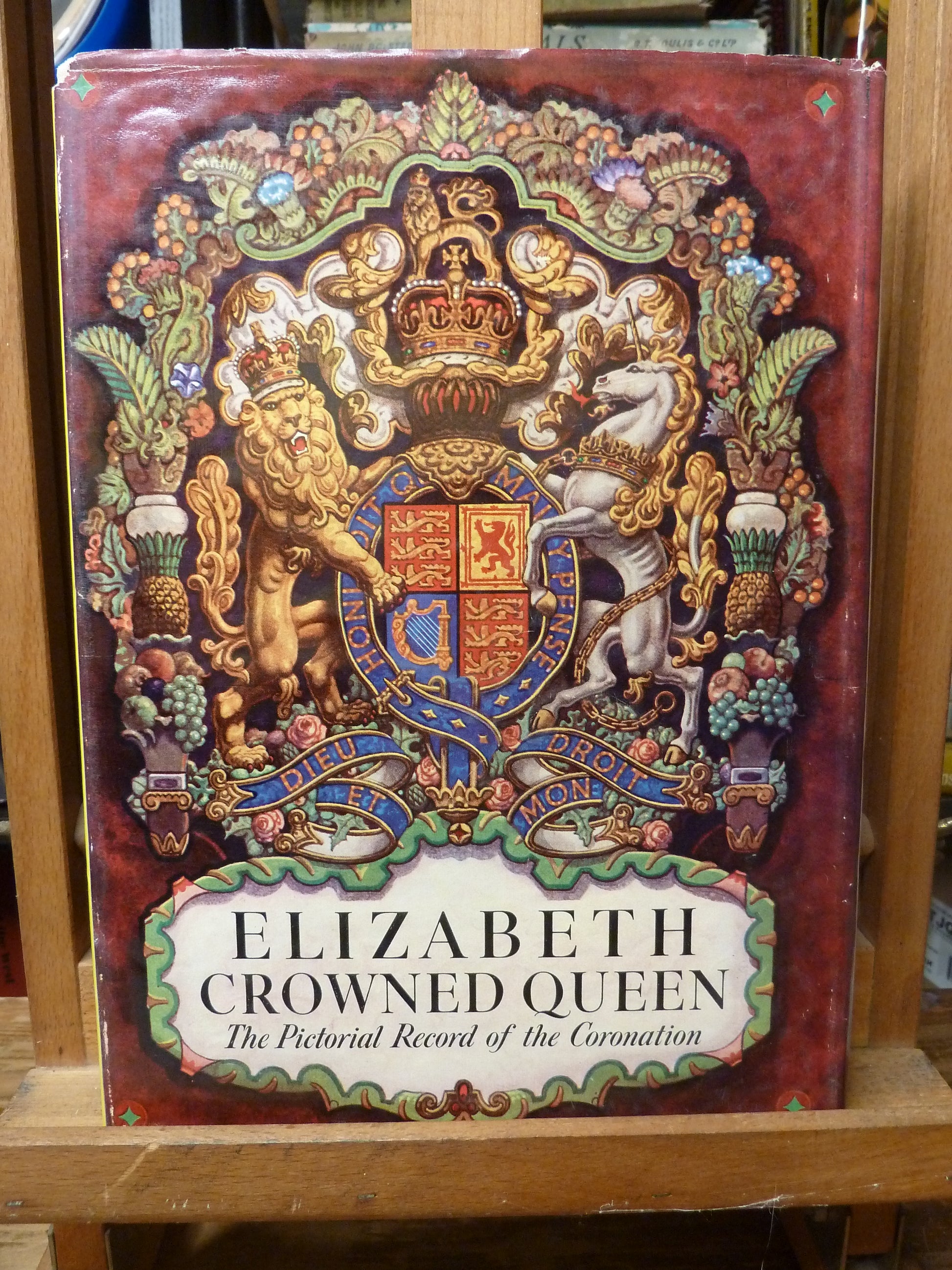 Elizabeth Crowned Queen: The Pictorial Record of the Coronation-Book-Tilbrook and Co