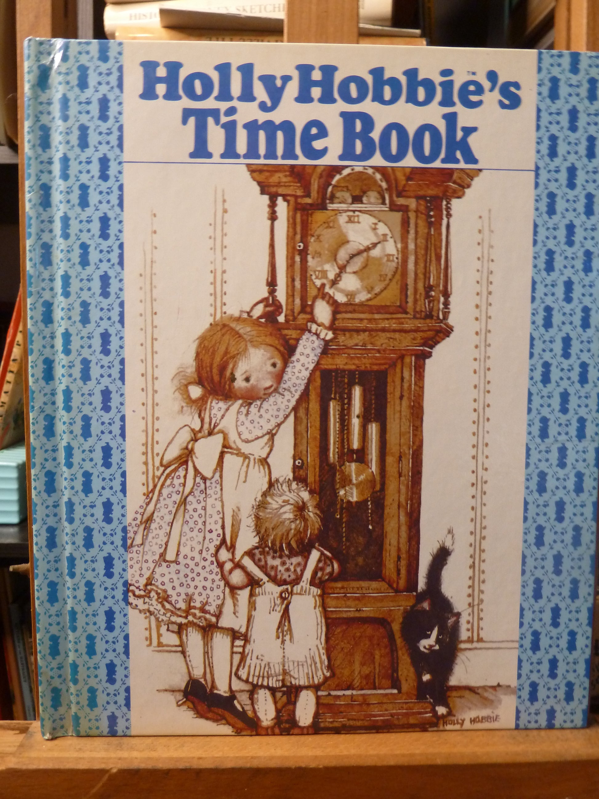 Holly Hobbie's Time Book Illustrated by Holly Hobbie Vintage Childrens Book-Book-Tilbrook and Co