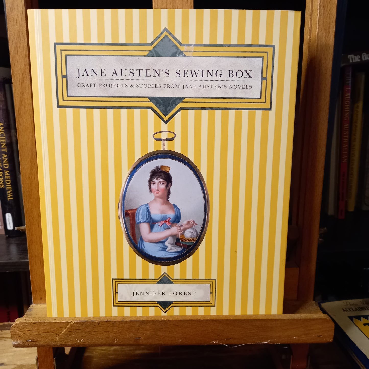 Jane Austen's Sewing Box: Craft Projects and Stories from Jane Austen's Novels by Jennifer Forest-Book-Tilbrook and Co