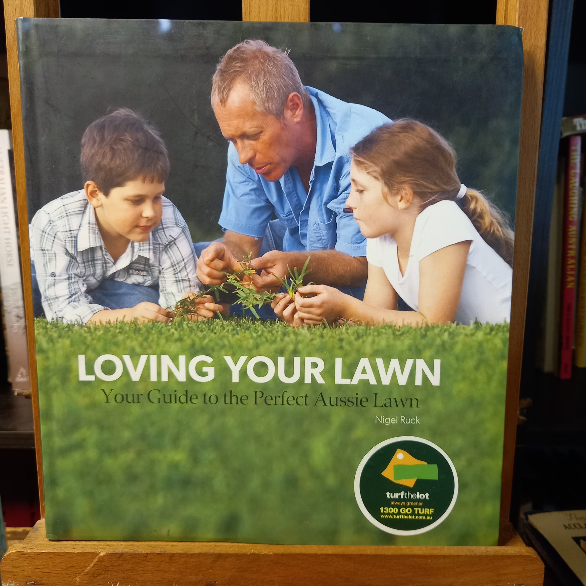 Loving Your Lawn. Your Guide To The Perfect Aussie Lawn by Nigel Ruck-Book-Tilbrook and Co