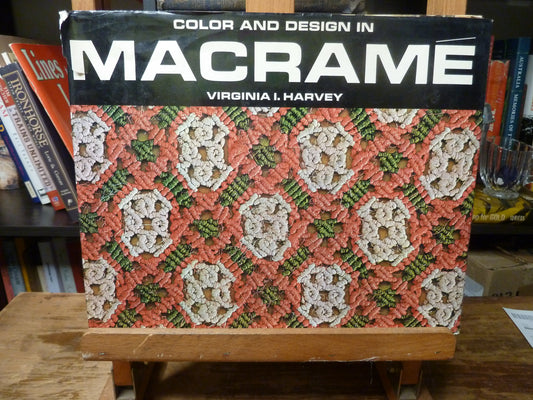 Color and Design in Macrame by Virginia I. Harvey-Book-Tilbrook and Co