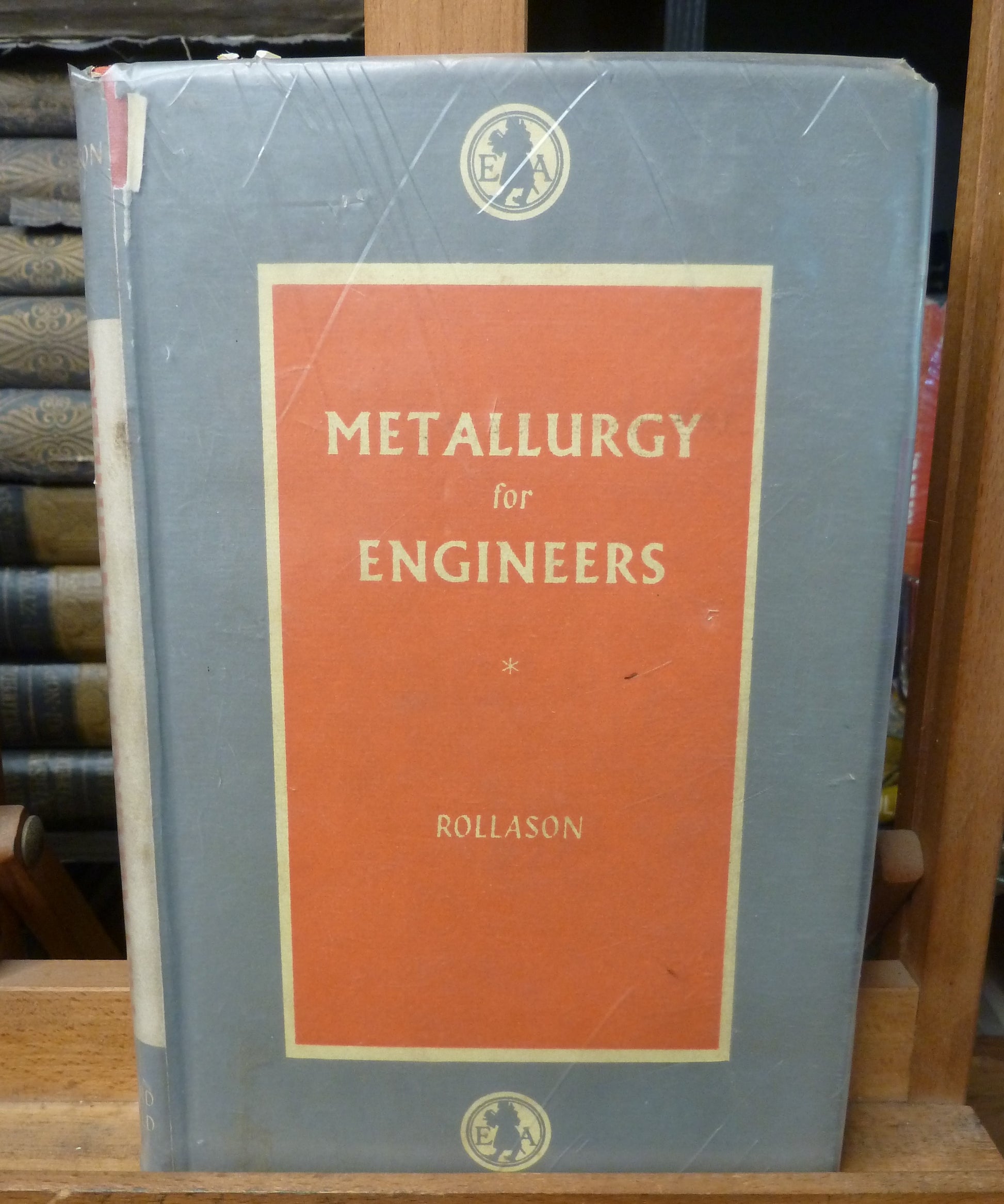 Metallurgy for Engineers By E.C Rollason.-Books-Tilbrook and Co