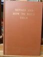 Metals and How to Weld Them by T.B. Jefferson-Books-Tilbrook and Co