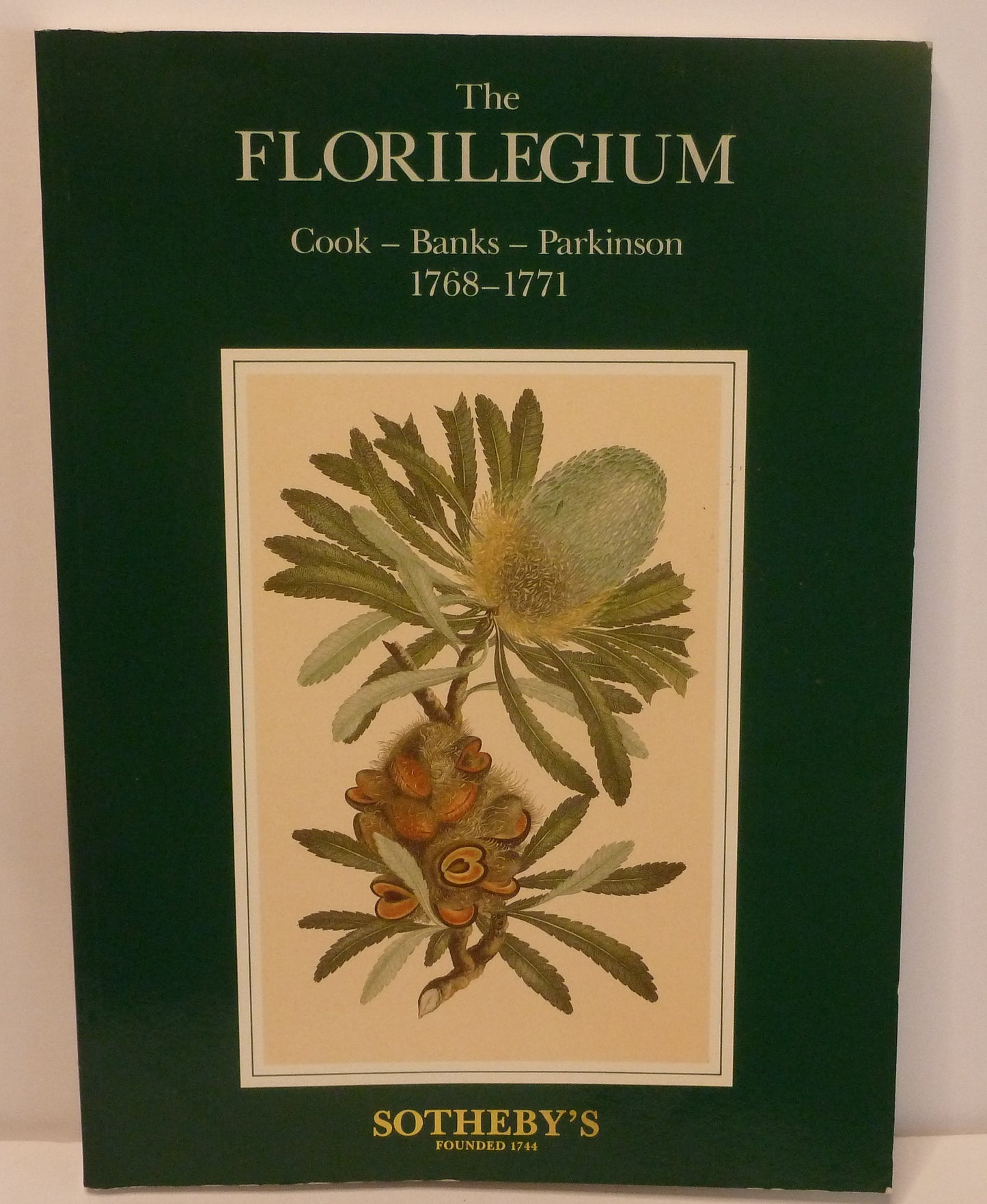 The Florilegium of Captain Cook's First Voyage to Australia 1768-1771 By Hank Ebes And Sotherby's-Book-Tilbrook and Co